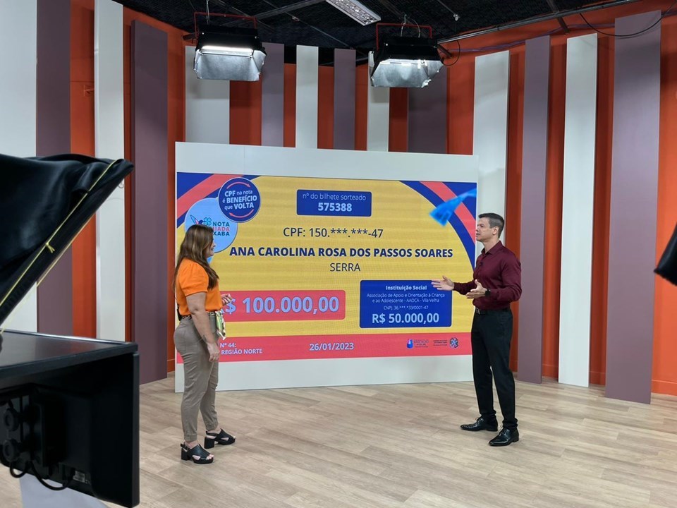 Cachoeiro teve quatro vencedores no sorteio do Nota Premiada Capixaba
