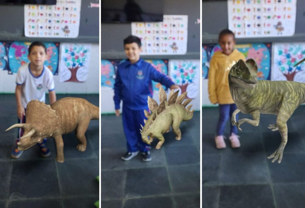 Projeto do Caparaó leva dinossauros para sala de aula