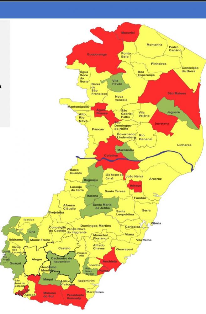 (Veja o Vídeo) Cachoeiro de Itapemirim/ES acaba de ser reclassificada para o grau de risco baixo na transmissão do coronavírus.