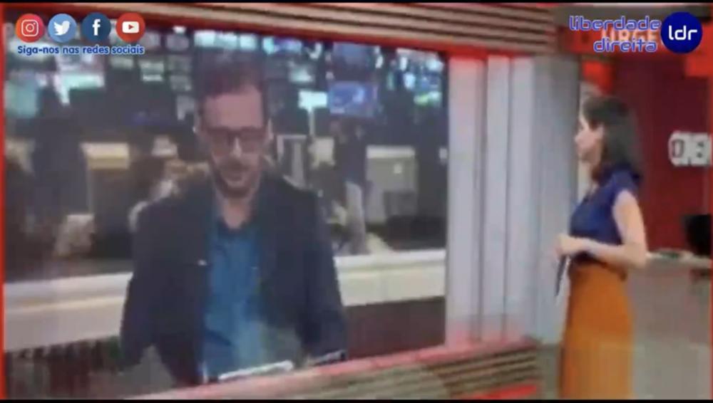 REPÓRTER DA GLOBO NEWS CHAMA BRASILEIRO DE “POBRE ESTÚPIDO”, APÓS MELHORA DA POPULARIDADE DE BOLSONARO EM PESQUISA. (Veja vídeo)