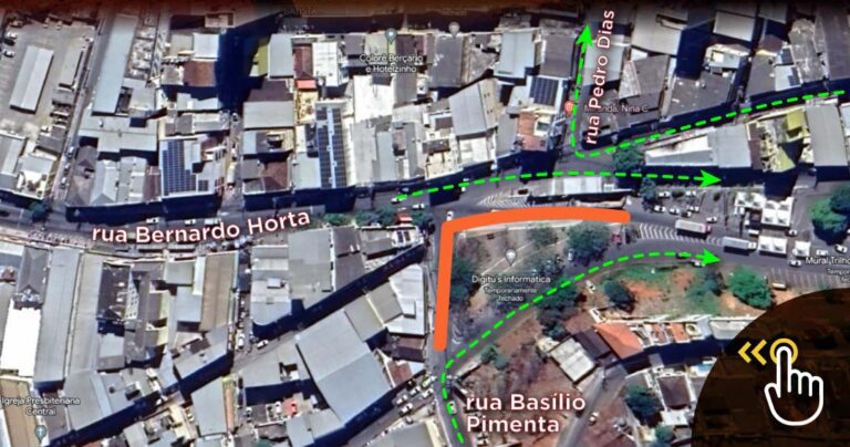 Veja as principais mudanças no trânsito, com as obras no Centro de Cachoeiro