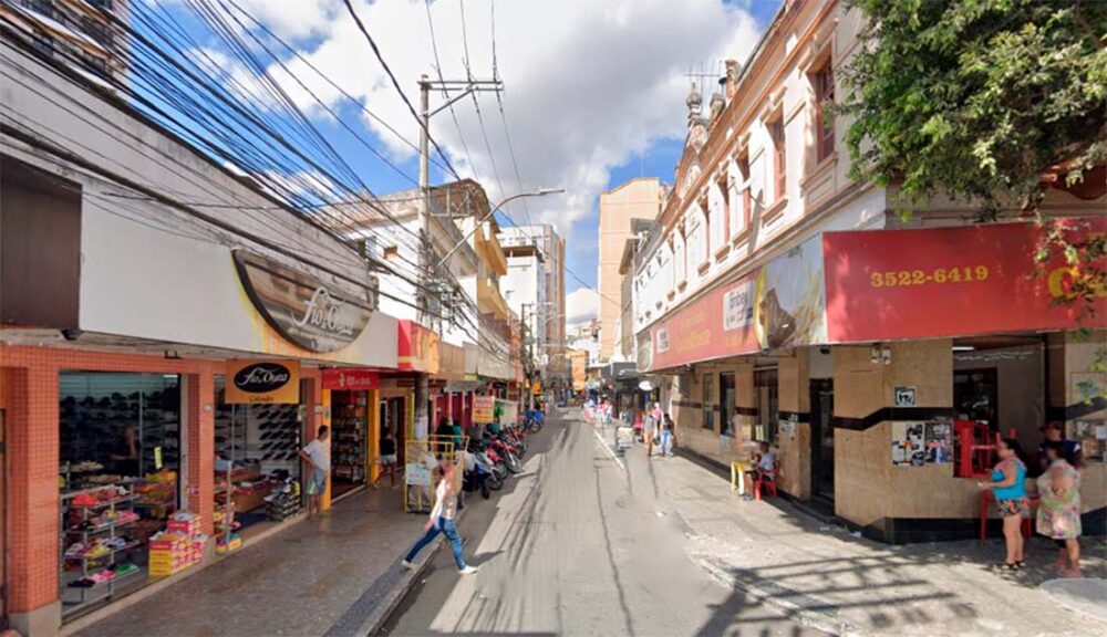 Rua Professor Quintiliano interditada