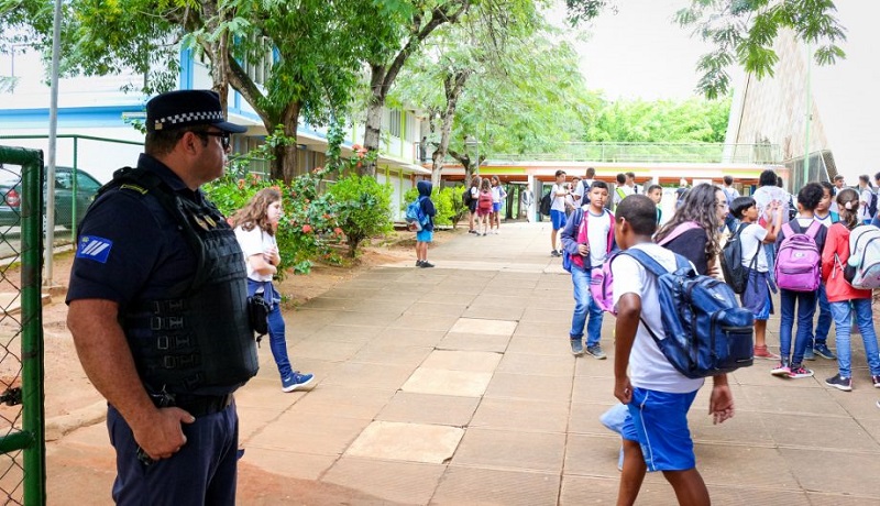 Guarda Civil Municipal reforça ações de segurança em escolas