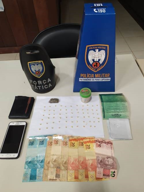 Polícia Militar apreende drogas e recupera veículo com restrição em Iúna/ES