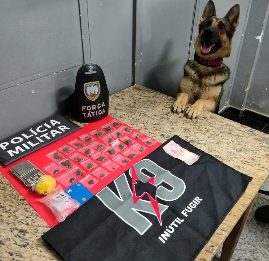 Casal preso após invadir residência para vender drogas