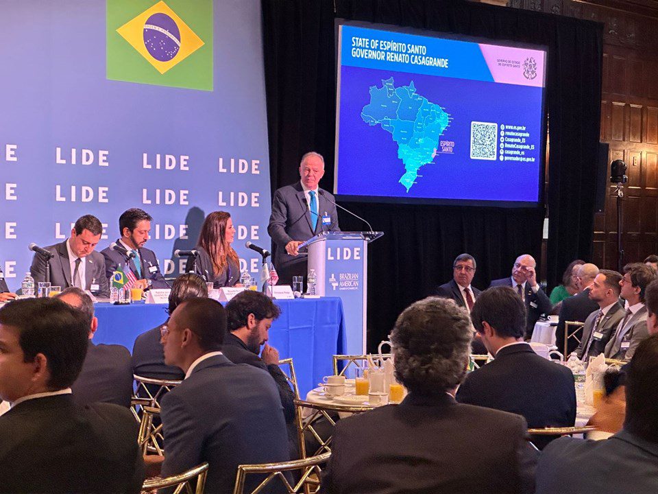 Casagrande destaca as potencialidades do Espírito Santo