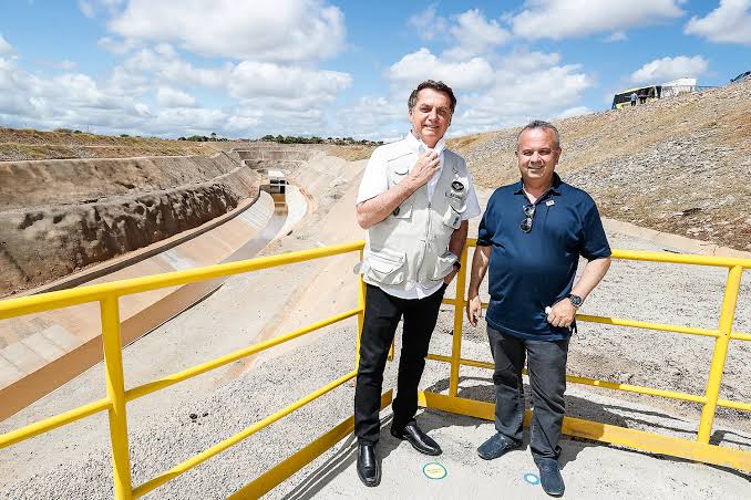 BOLSONARO AUTORIZOU ROGÉRIO MARINHO A ACELERAR OBRAS DE TRANSPOSIÇÃO DO SÃO FRANCISCO