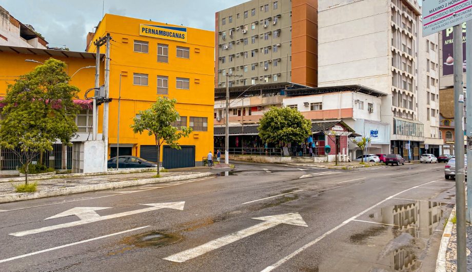 Trecho da Beira Rio com bloqueio parcial neste sábado (3)