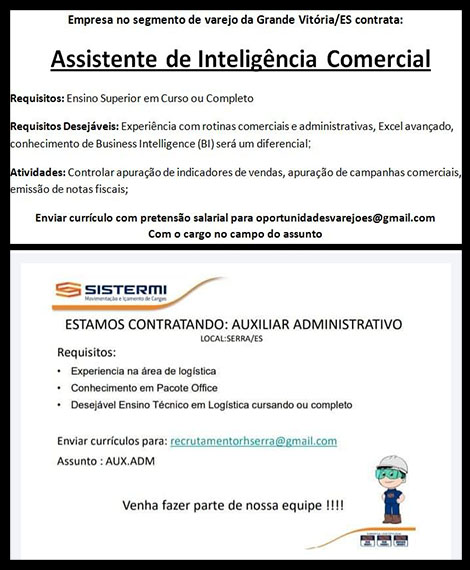 Oportunidades na rede