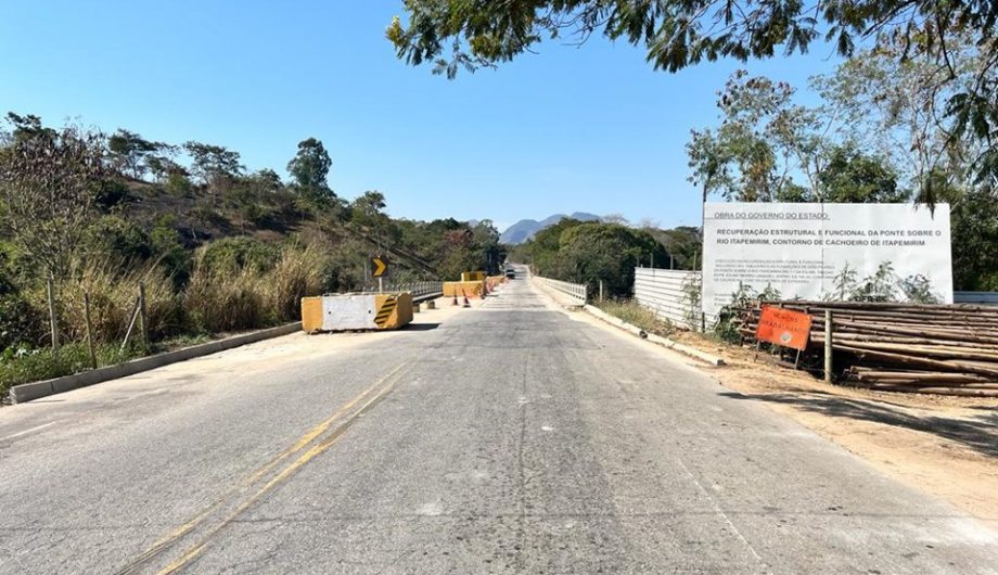 Trecho da Rodovia ES-488 em Morro Grande será interditado para obras em ponte