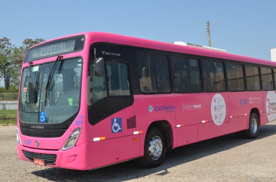 Ônibus Rosa vai alertar sobre o câncer de mama em Cachoeiro