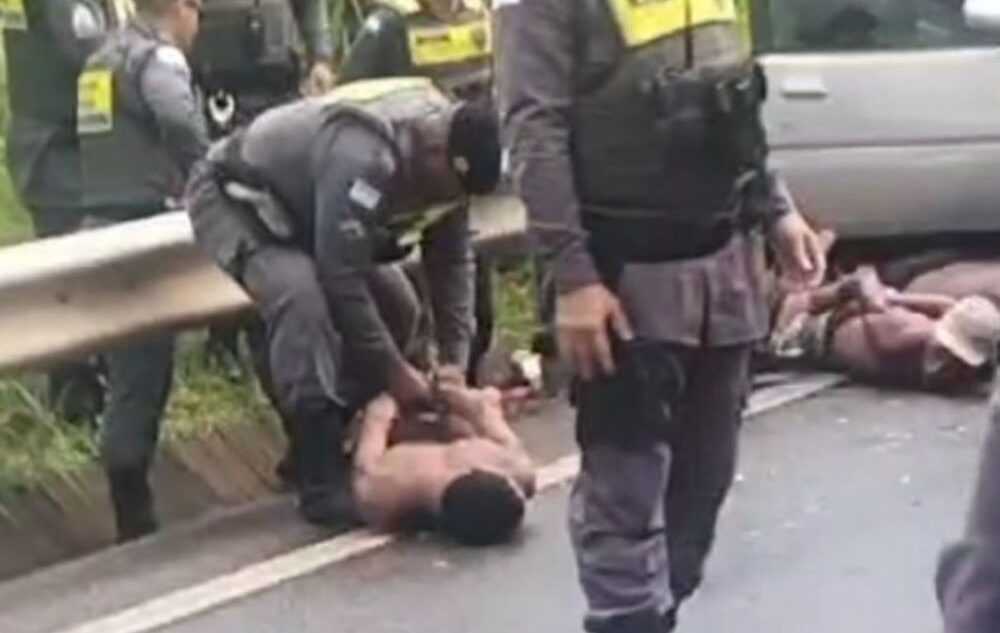 Quadrilha é presa após roubar 104 celulares em loja de Cachoeiro