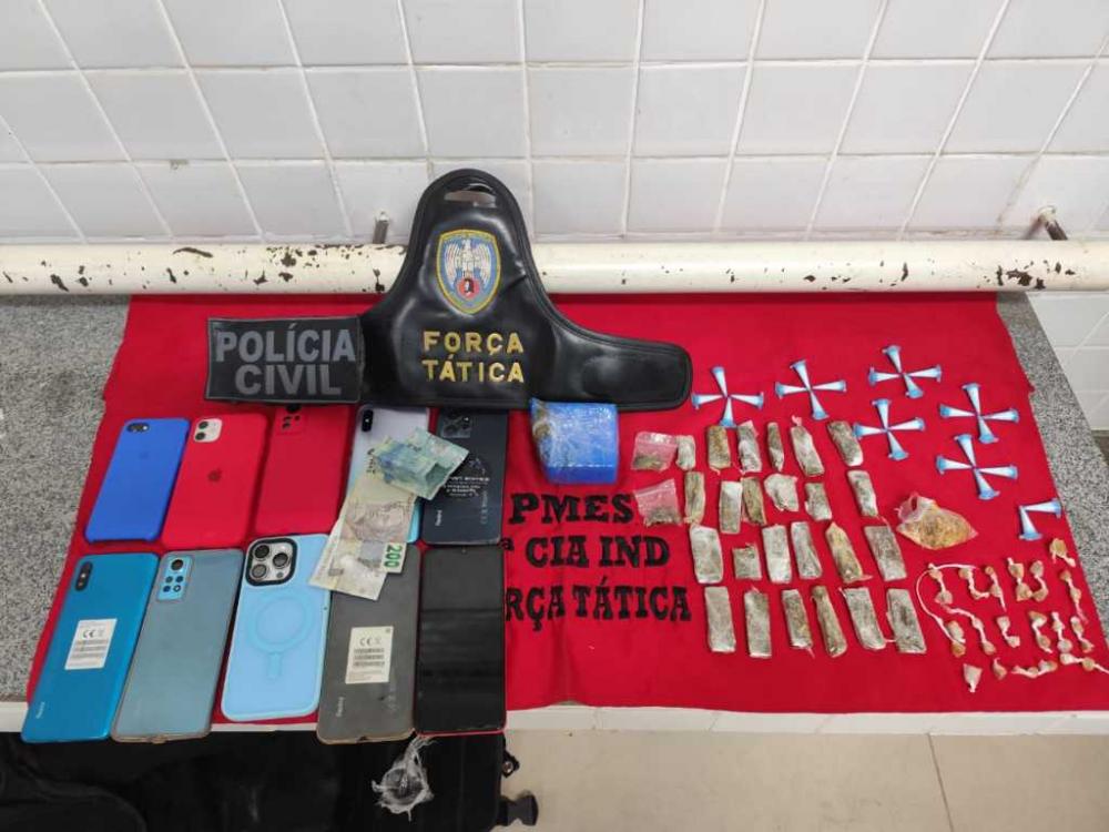 Operação ‘Arrastão’, prende sete suspeitos e apreendem drogas