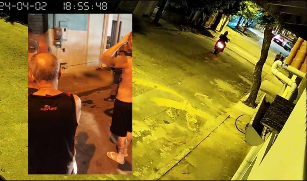 Rapaz de 22 anos morre e jovem de 18 fica ferido a tiros no bairro Amaral