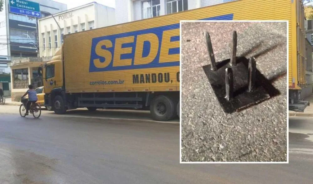 Armadilha na estrada