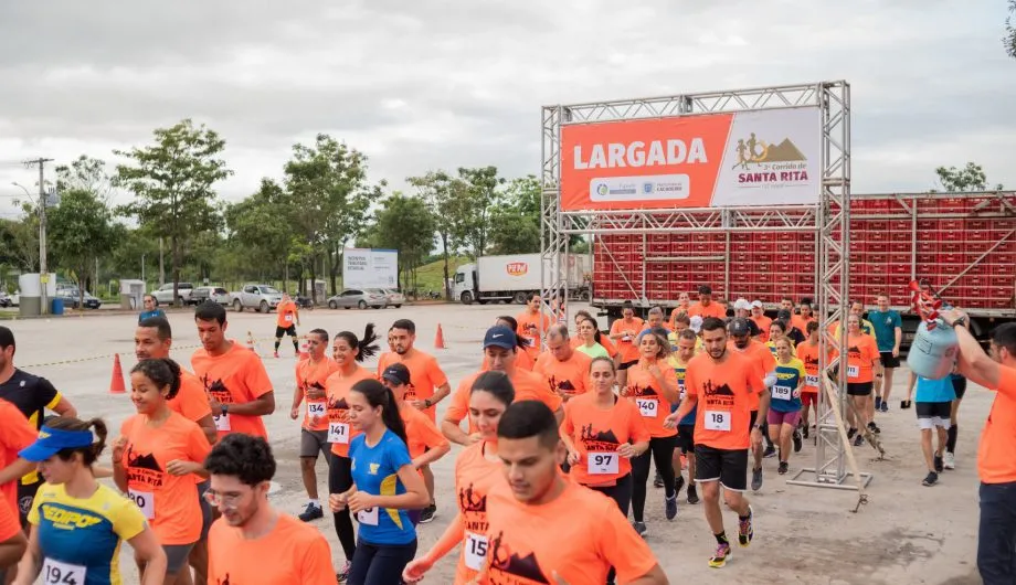 Inscrições abertas com 300 vagas para a 4ª Corrida de Santa Rita