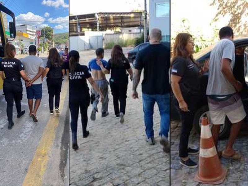 Operação da Policia Civil prende estupradores em Cachoeiro