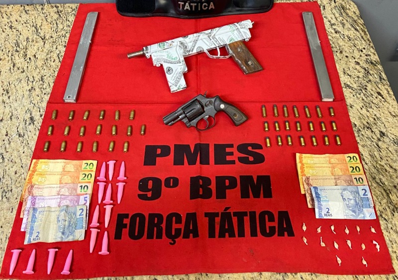 Dois homens são presos numa ação da Polícia Militar no bairro Monte Cristo