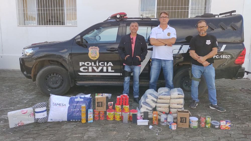 Polícia recupera compras, no valor de 15 mil, na casa de golpista do Pix do Caparaó