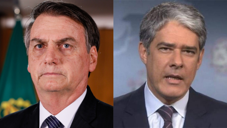 Brasileiro tem mais confiança em Bolsonaro que em Bonner