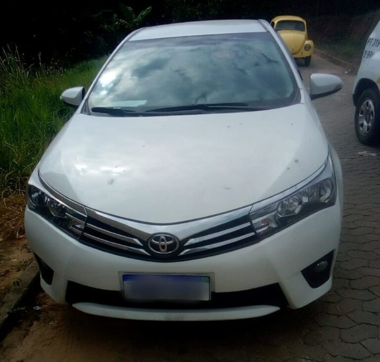 Veículo da placa clonada é encontrado em Alegre