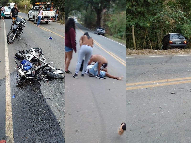 Motociclista perde o braço em acidente