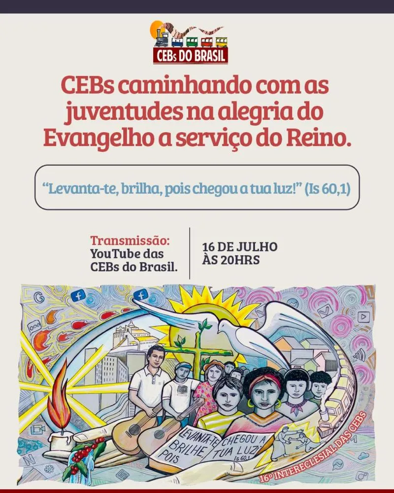 CEBs promovem encontro nacional com transmissão ao vivo nesta quinta-feira