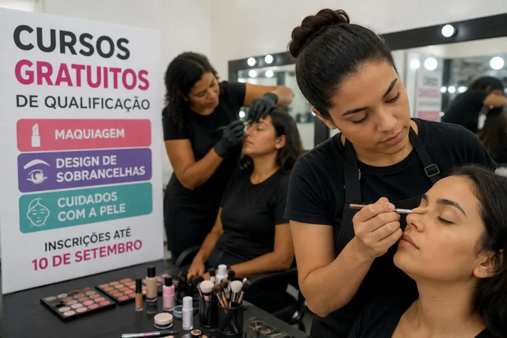 Quer se qualificar de graça? Cachoeiro abre vagas para cursos na área da beleza