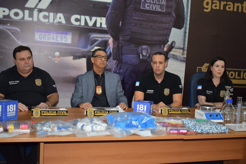 Denarc prende suspeito e desarticula laboratório clandestino de anabolizantes no ES