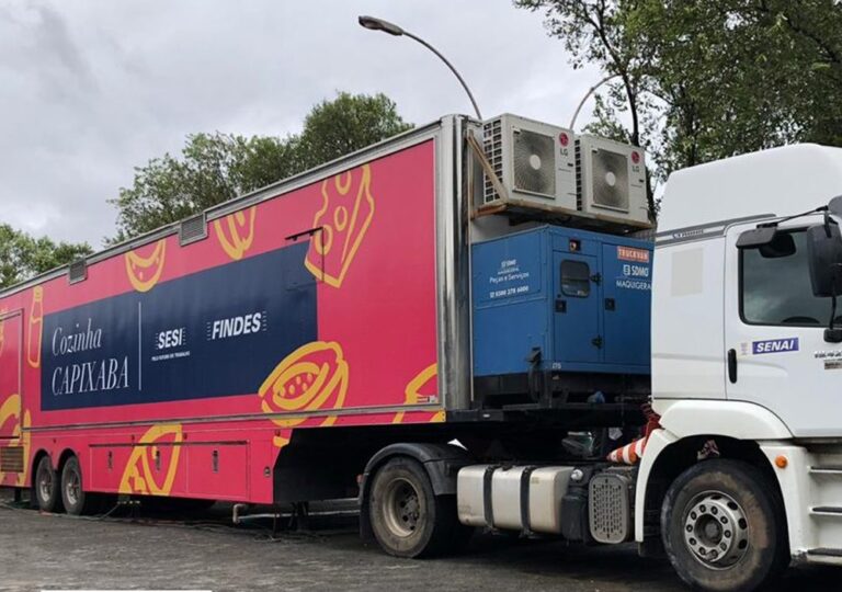 Marataízes oferece cursos de cozinha capixaba e frigorífico em carreta móvel do Senai