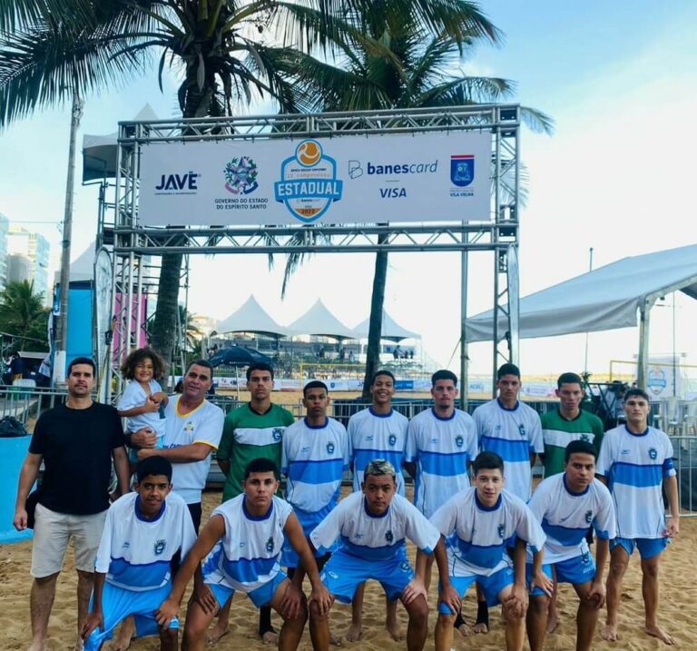 Equipe sub-17 de Marataízes se classifica para final do Estadual de Beach Soccer