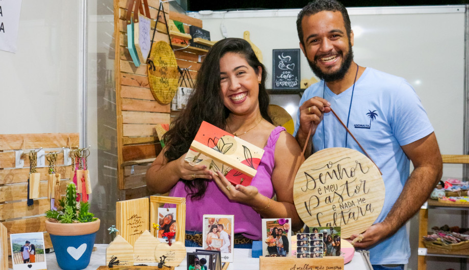 Feira de Negócios abre espaço para artesãos e pequenos empreendedores