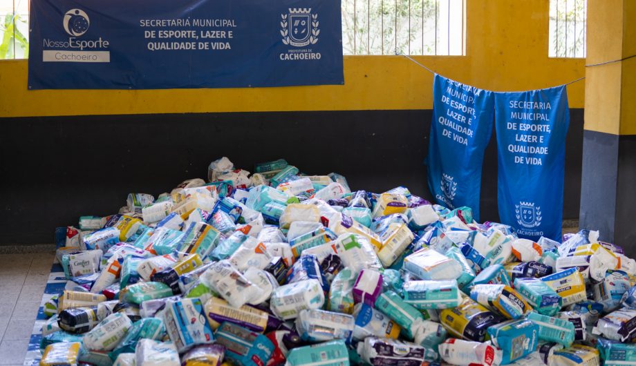 Prefeitura doa 800 pacotes de fraldas geriátricas ao Hospital Evangélico