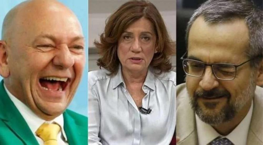 Que fase de Miriam Leitão: Perde ação para Hang e toma invertida desmoralizante de Weintraub