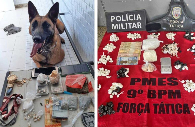 PM dá prejuízo a traficantes de Cachoeiro e Guaçuí