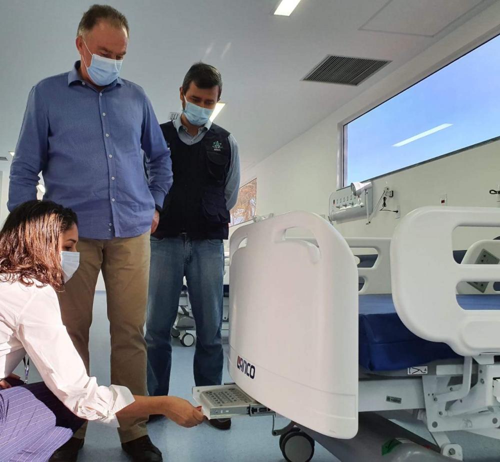 Hospital Dório Silva recebe 15 novos leitos de semi-intensivo