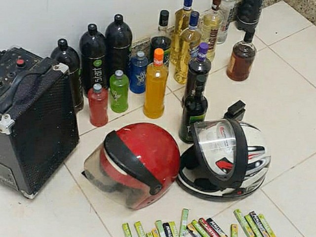 Três são detidos após furto de bebidas em Jerônimo Monteiro