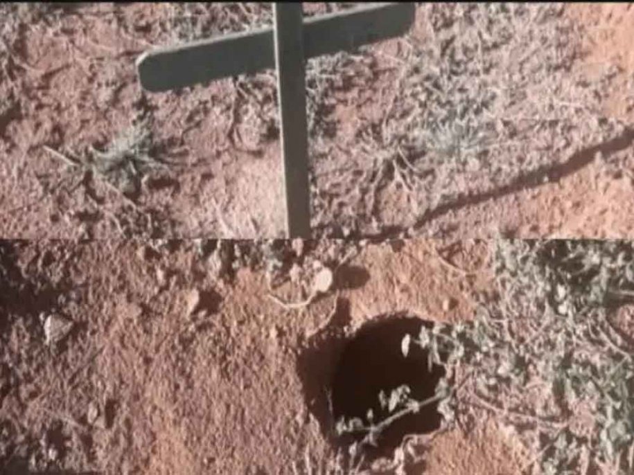 Em ato de desespero, mãe desenterra filho sepultado há pouco mais de 30 dias, pula portão de cemitério