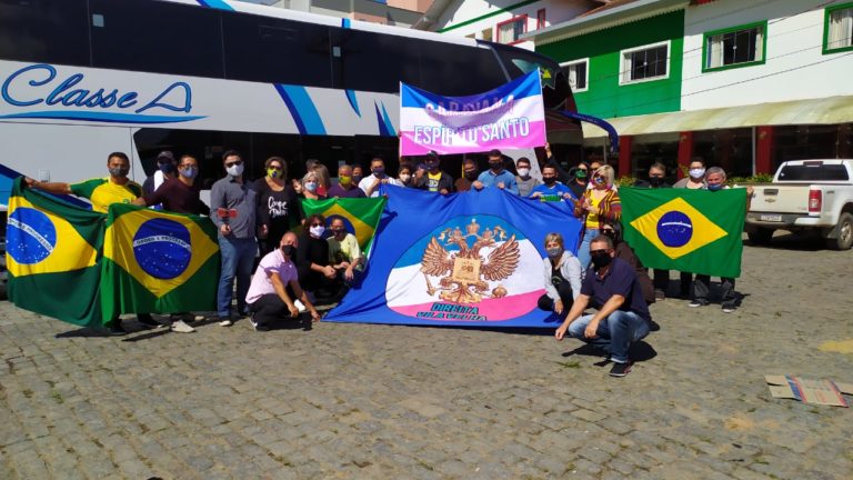 Capixabas vão para Brasília participar da Grande Marcha da Família em apoio ao presidente Bolsonaro e protestar contra o STF