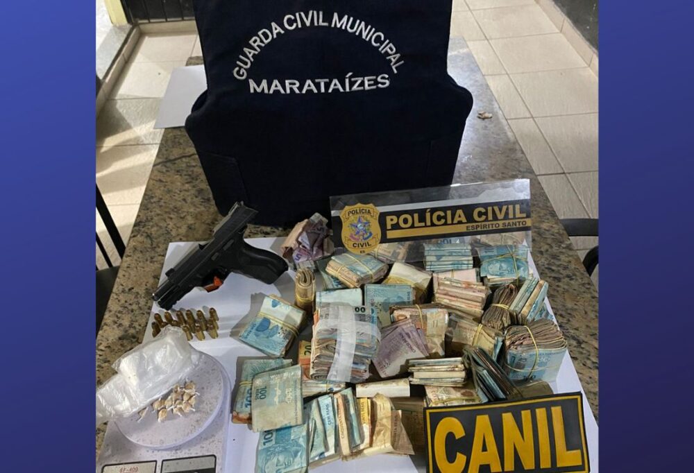 Três presos em Marataízes