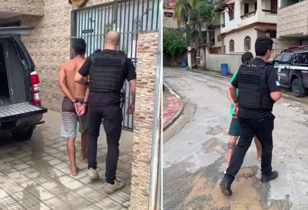 Polícia prende no Sul do ES dois homens que há mais de um mês tentam se matar