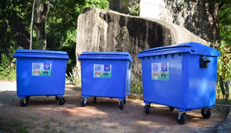 Contêineres de lixo não devem ter localização alterada