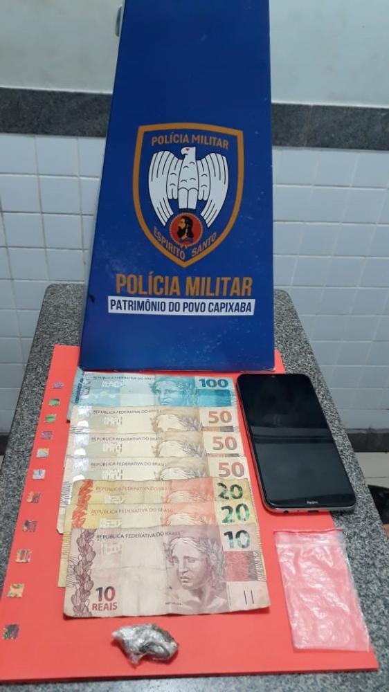 Homem é detido com drogas em Itapemirim/ES